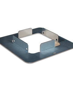 Supporting plate f/hopper plastic 140L orange